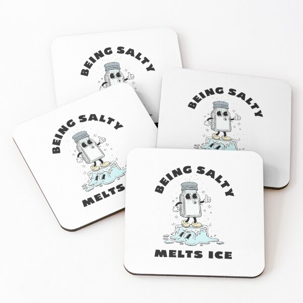 Item preview, Being Salty Melts Ice  designed and sold by ajifujpost.