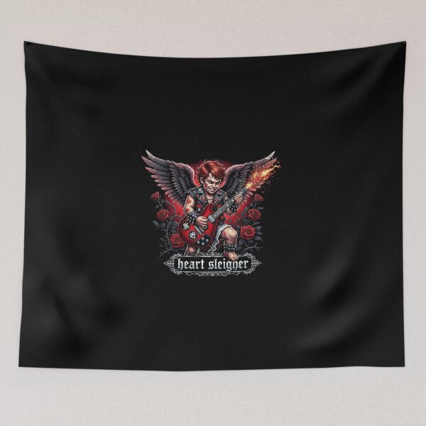 Item preview, Heart Sleigher Cupid | Heavy Metal Love Valentine Gift designed and sold by FelixnRobinus.
