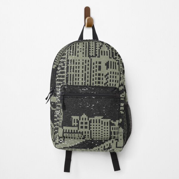 Item preview, Chicago River Pixel Art - Coal + Sage designed and sold by Irene Estelle.