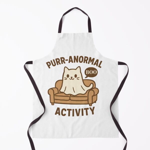 Item preview, Purr-anormal Activity – Funny Ghost Cat Design designed and sold by The-Gigi-Factory.