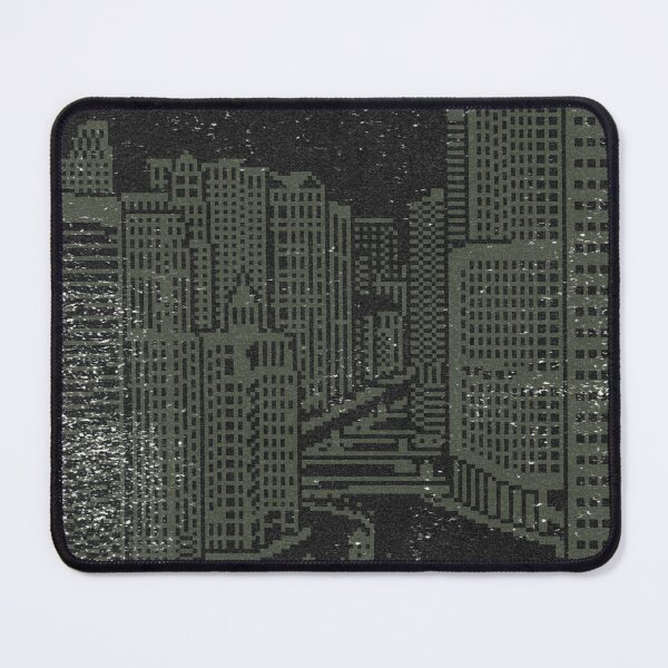 Item preview, Chicago River Pixel Art - Coal + Pine designed and sold by Irene Estelle.