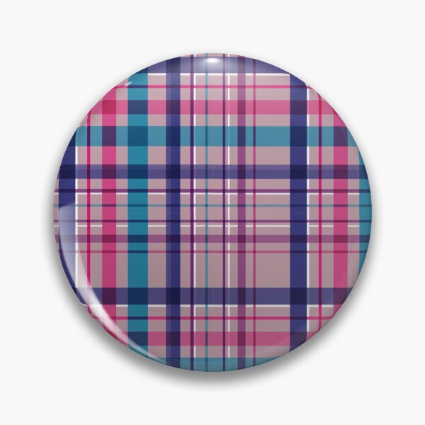 Item preview, Multi-colour cool tone plaid designed and sold by TheSimplestArt.