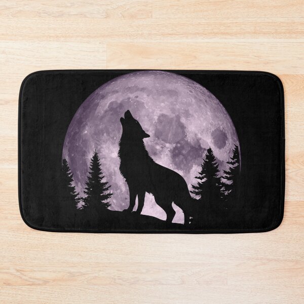 Item preview, Wolf And Red Moon designed and sold by JokeAndStyle.