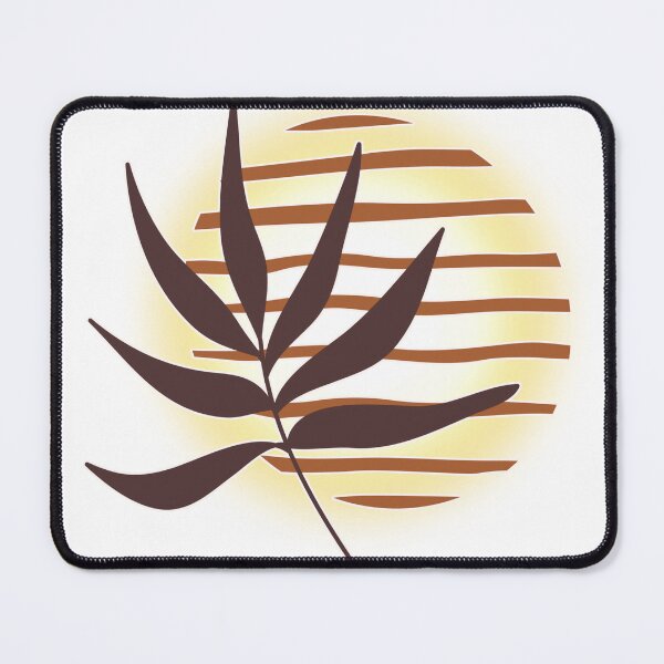 Item preview, Leaf in the Light - Modern Line Art Design   designed and sold by PriyaMagic.