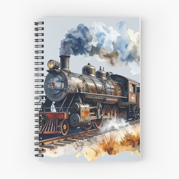 Item preview, Full speed ahead, steam locomotive designed and sold by LiskoDesign.