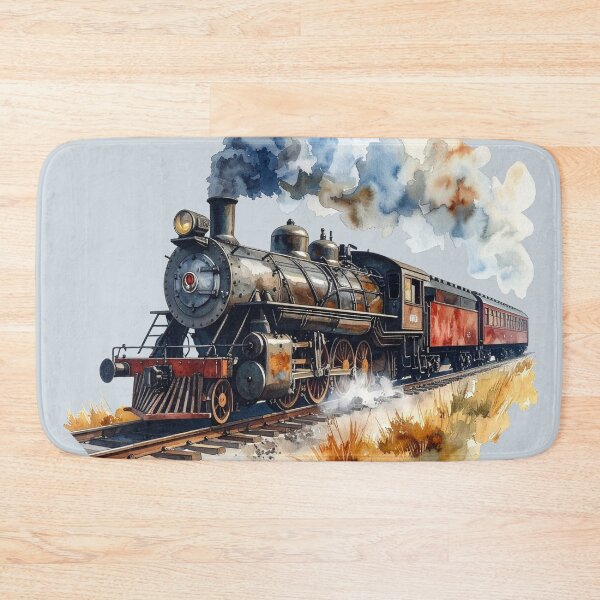 Item preview, Full speed ahead, steam locomotive designed and sold by LiskoDesign.