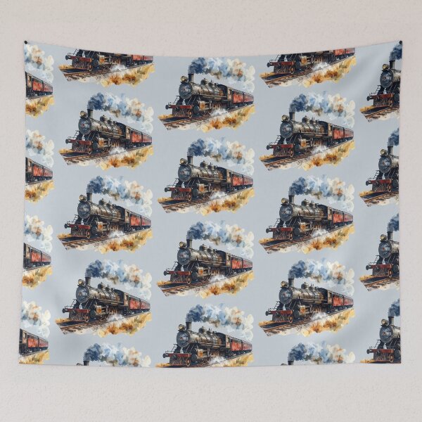 Item preview, Full speed ahead, steam locomotive designed and sold by LiskoDesign.