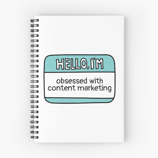 Item preview, Obsessed with Content Marketing designed and sold by MaryAller.