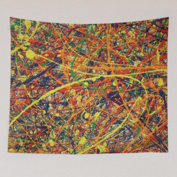 Item preview, Abstract Jackson Pollock Painting Original designed and sold by st1art.