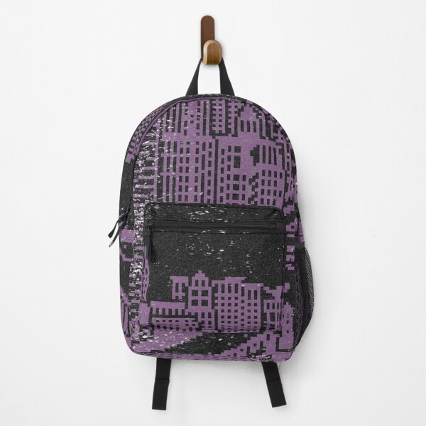 Item preview, Chicago River Pixel Art - Coal + Plum designed and sold by Irene Estelle.