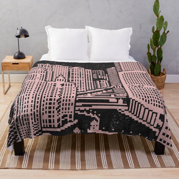 Item preview, Chicago River Pixel Art - Coal + Rose designed and sold by Irene Estelle.