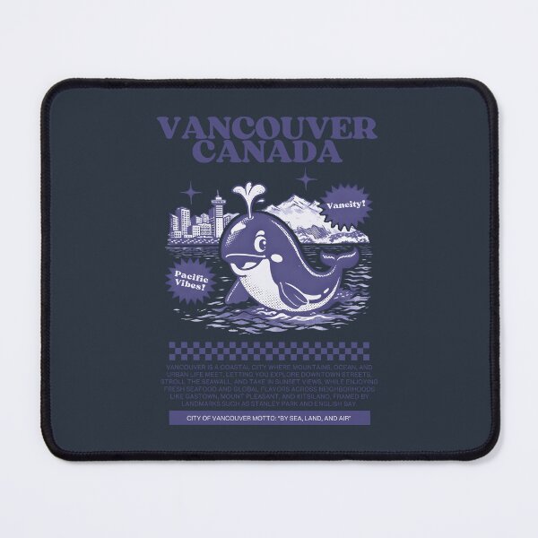 Item preview, Vancouver BC Canada designed and sold by HowToCanadian.