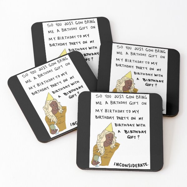 Item preview,  So You Just Gon Bring Me A Birthday Gift designed and sold by AmandasHastie.