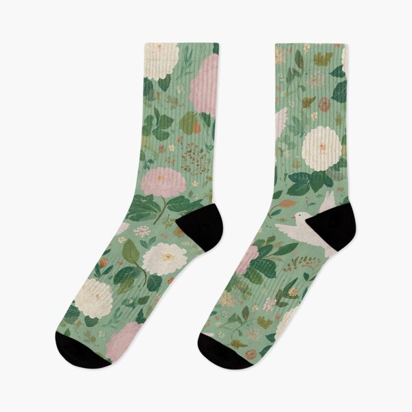 Item preview, Flowers and Doves designed and sold by Cicysartdesign.
