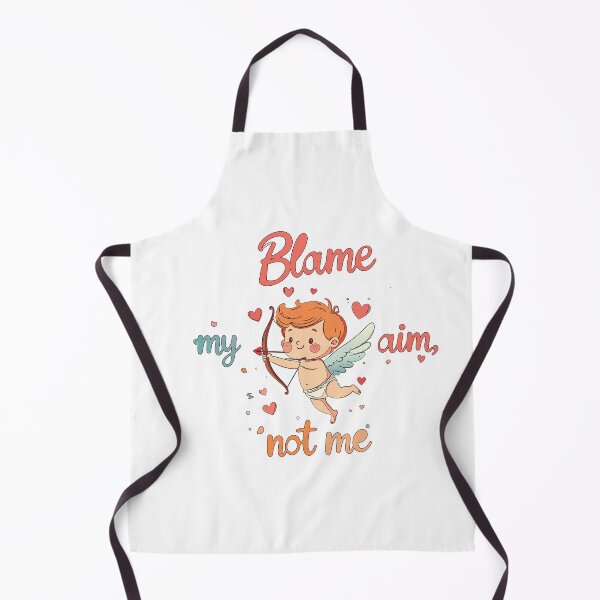 Item preview, Blame My Aim Not Me — Cupid Funny Valentine Design designed and sold by MarWachaN.