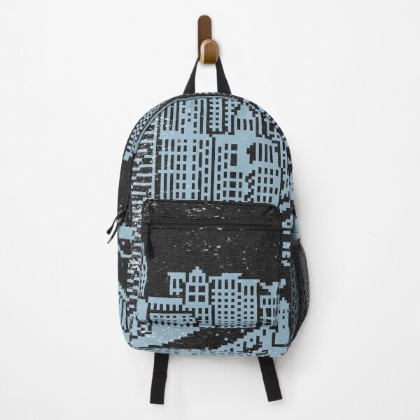 Item preview, Chicago River Pixel Art - Coal + Sky designed and sold by Irene Estelle.