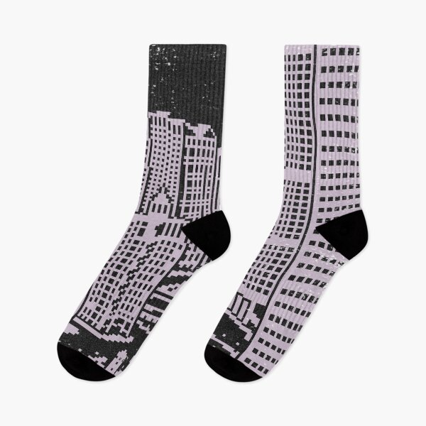 Item preview, Chicago River Pixel Art - Coal + Dust designed and sold by Irene Estelle.