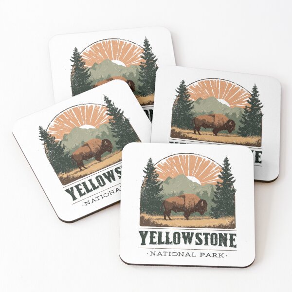 Item preview, Yellowstone National Park designed and sold by GoodOldVintage.