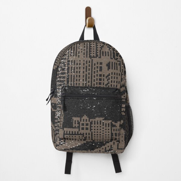 Item preview, Chicago River Pixel Art - Coal + Earth designed and sold by Irene Estelle.