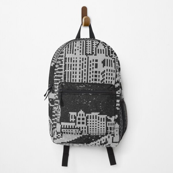 Item preview, Chicago River Pixel Art - Coal + Fog designed and sold by Irene Estelle.
