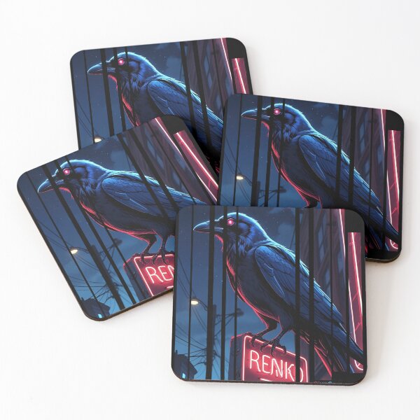 Item preview, Black Crow Hunts At Dark Sunset 5 designed and sold by Neon G.