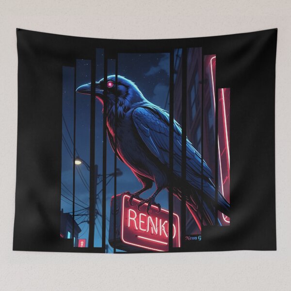 Item preview, Black Crow Hunts At Dark Sunset 5 designed and sold by Neon G.