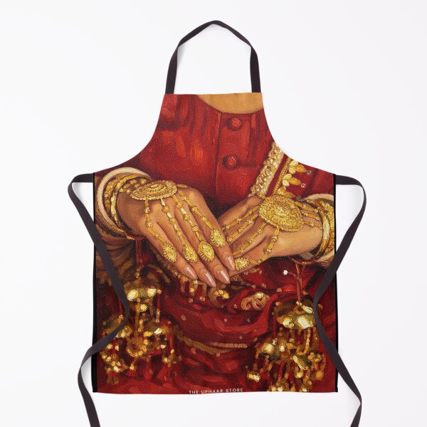 Item preview, Punjabi Bride Hands Oil Painting | Chooda, Kaleere & Haathphool designed and sold by The Uphaar Store.