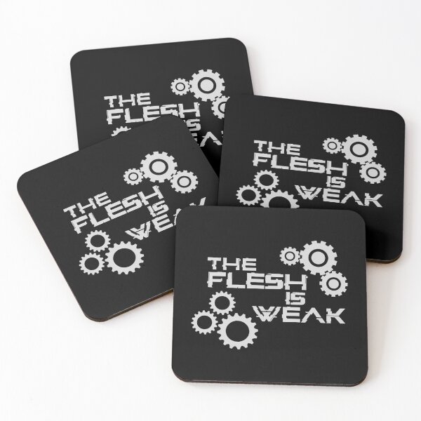 Item preview, The Flesh Is Weak Admech Print designed and sold by AmandasHastie.