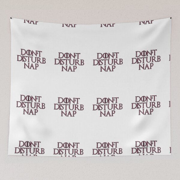 Item preview, Don't Disturb Nap designed and sold by NatureUnleashed.
