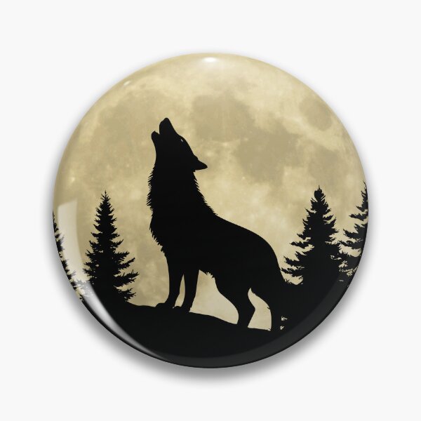 Item preview, Wolf And Moon  designed and sold by JokeAndStyle.