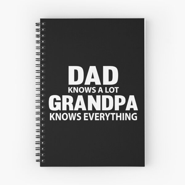 Item preview, Dad Knows A Lot, Grandpa Knows Everything designed and sold by SassyYetClassy.