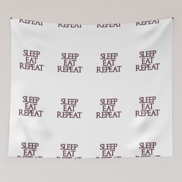 Item preview, Sleep Eat Repeat designed and sold by NatureUnleashed.