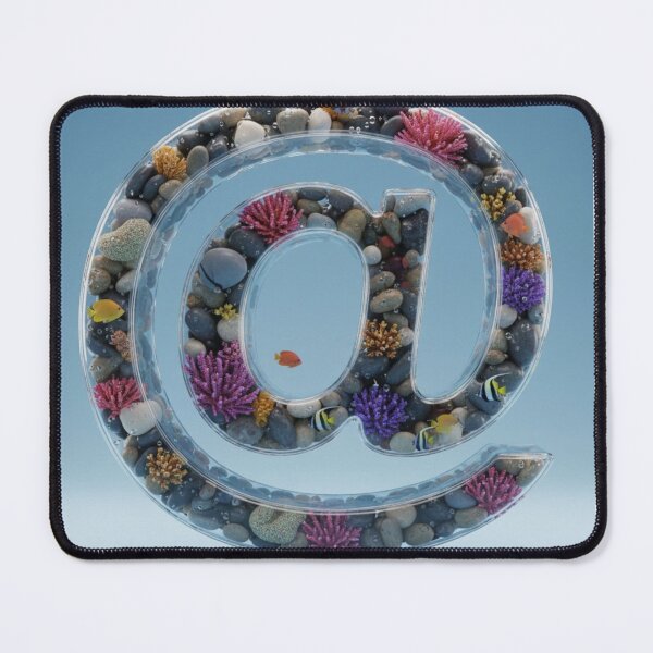 Item preview, Ocean Typography – @ Symbol designed and sold by Neuro Muse Studio.