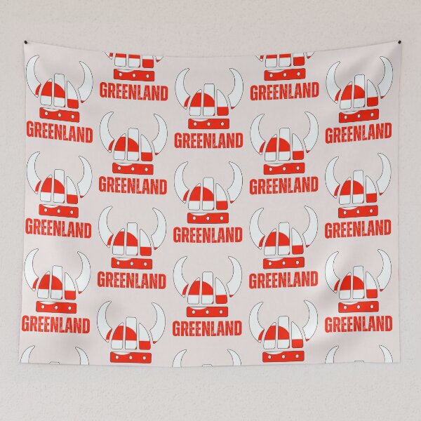 Item preview, Support Greenland Denmark We Are Vikings  Anti Trump designed and sold by erozzz.
