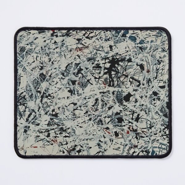 Item preview, Jackson Pollock - Composition White Black Blue And Red On White 1948 designed and sold by st1art.