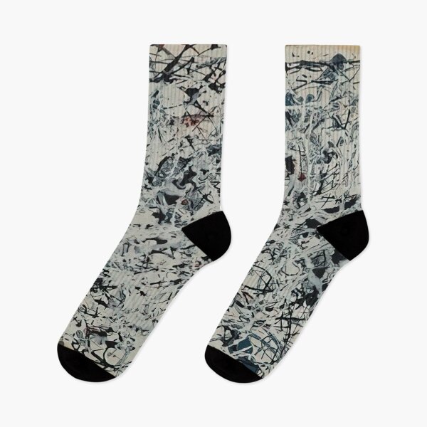Item preview, Jackson Pollock - Composition White Black Blue And Red On White 1948 designed and sold by st1art.