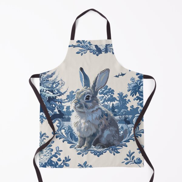 Item preview, Sabrina Farmer Art - Bunny Rabbit Blue Series - Wildlife for Home designed and sold by sabrinart42.