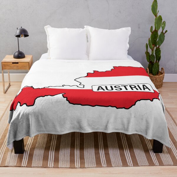 Item preview, AUSTRIA Flag Map designed and sold by LOVE, AMY.