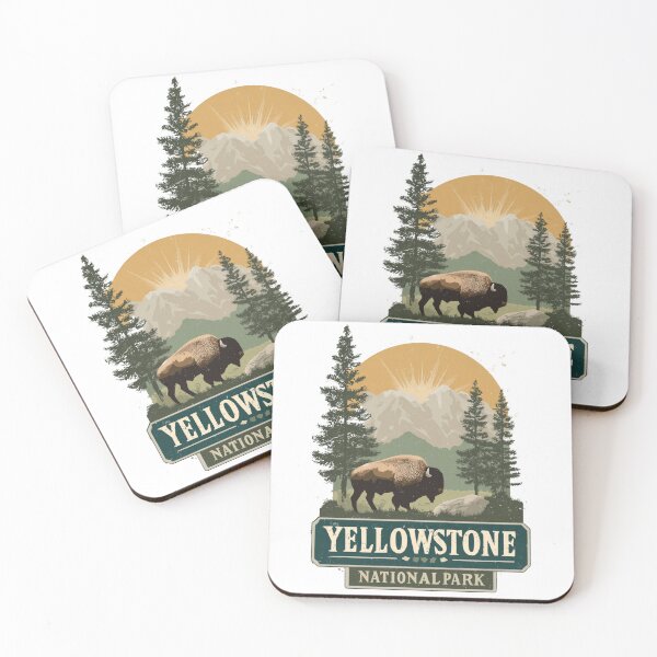 Item preview, Yellowstone National Park designed and sold by GoodOldVintage.