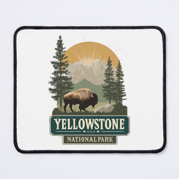 Item preview, Yellowstone National Park designed and sold by GoodOldVintage.