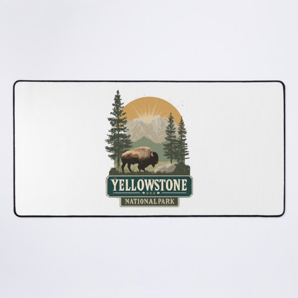 Item preview, Yellowstone National Park designed and sold by GoodOldVintage.