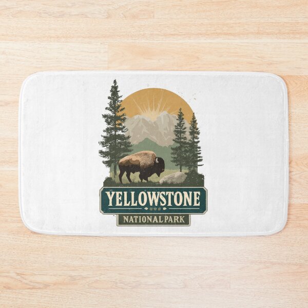 Artikelvorschau, Yellowstone Nationalpark entworfen und verkauft von GoodOldVintage.