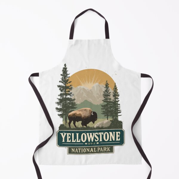 Item preview, Yellowstone National Park designed and sold by GoodOldVintage.