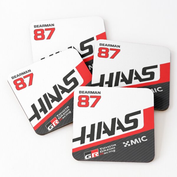Item preview, Oliver Bearman 87 TGR Haas designed and sold by Studio F1Grid.