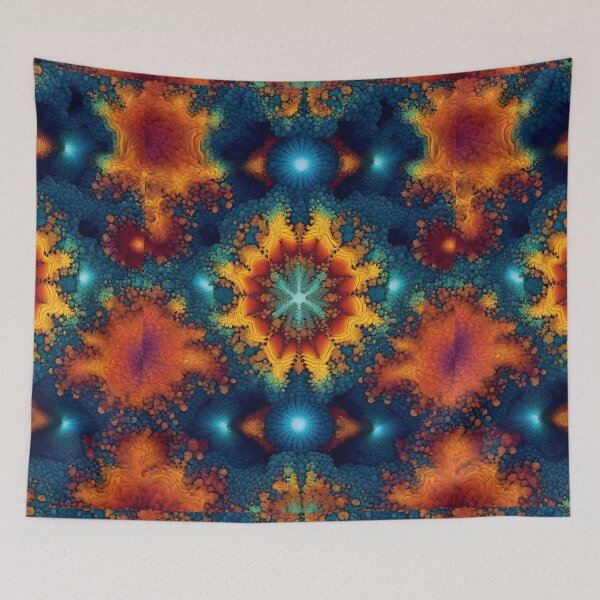 Item preview, Crystalline Dimensions: A Kaleidoscopic Fractal Journey designed and sold by mxztar.