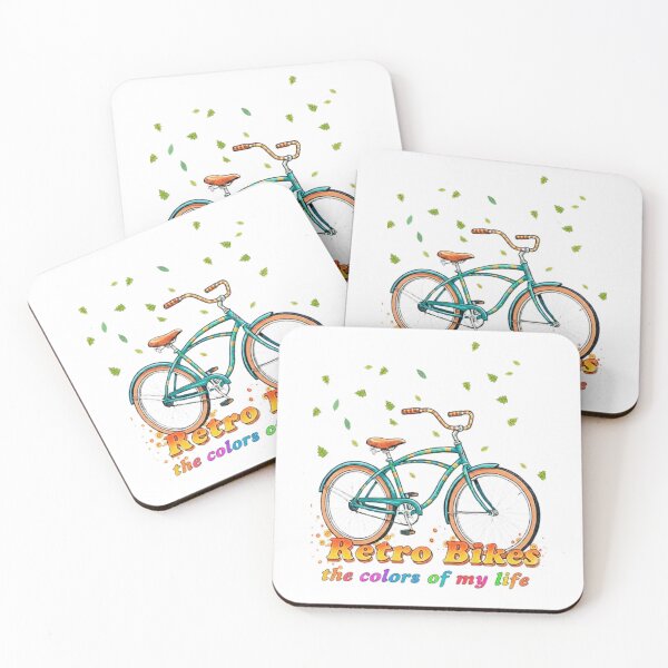 Item preview, Vintage Retro Cruiser Bike – The Colors of My Life designed and sold by Stefanrajzer.