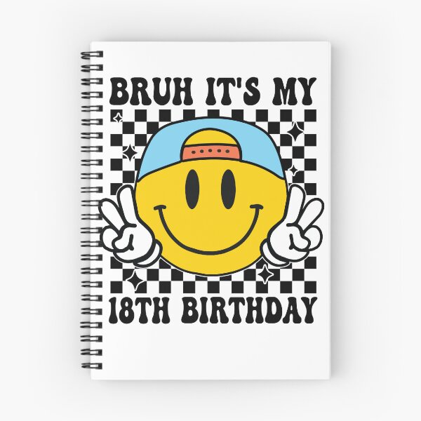 Item preview, It's My 18th Birthday 18 Years Old Boys Bruh I'm 18 Eighteen Party designed and sold by Night Forest.