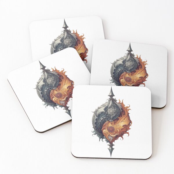 Item preview, Axis of Ash and Flame designed and sold by AbstractAnom.