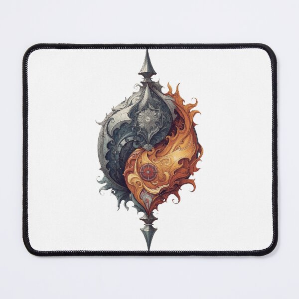 Item preview, Axis of Ash and Flame designed and sold by AbstractAnom.