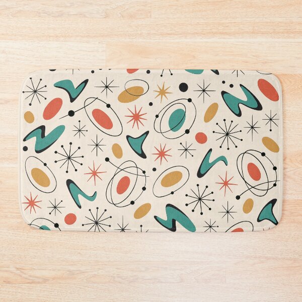 Item preview, Retro Mid Century Modern Atomic Starburst Pattern designed and sold by tonymagnerart.